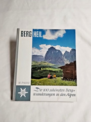 Die 100 Schonsten Bergwanderungen In Den Alpen by Berg Heil & Pause 1958 VTG PB