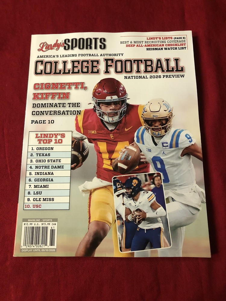 LINDYS COLLEGE FOOTBALL NATIONAL PREVIEW 2026 WEAR