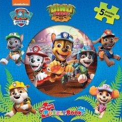 Paw Patrol Dino Rescue My First Puzzle Book – Jigsaw Puzzles for kids, 10-pa…
