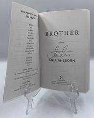 ANIA AHLBORN BROTHER SIGNED AUTOGRAPHED PAPERBACK BOOK HORROR