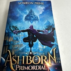 Ashborn Primordial 1 2 3 : A Progression Fantasy Epic set trilogy very rare
