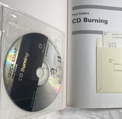 CD Burning Home Recording Quick Start Paperback + CD ROM Ex Library Lot