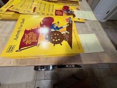 Lot of 103 Muppet Treasure Island Activity Fun Book McDonalds 1996 Happy Meal