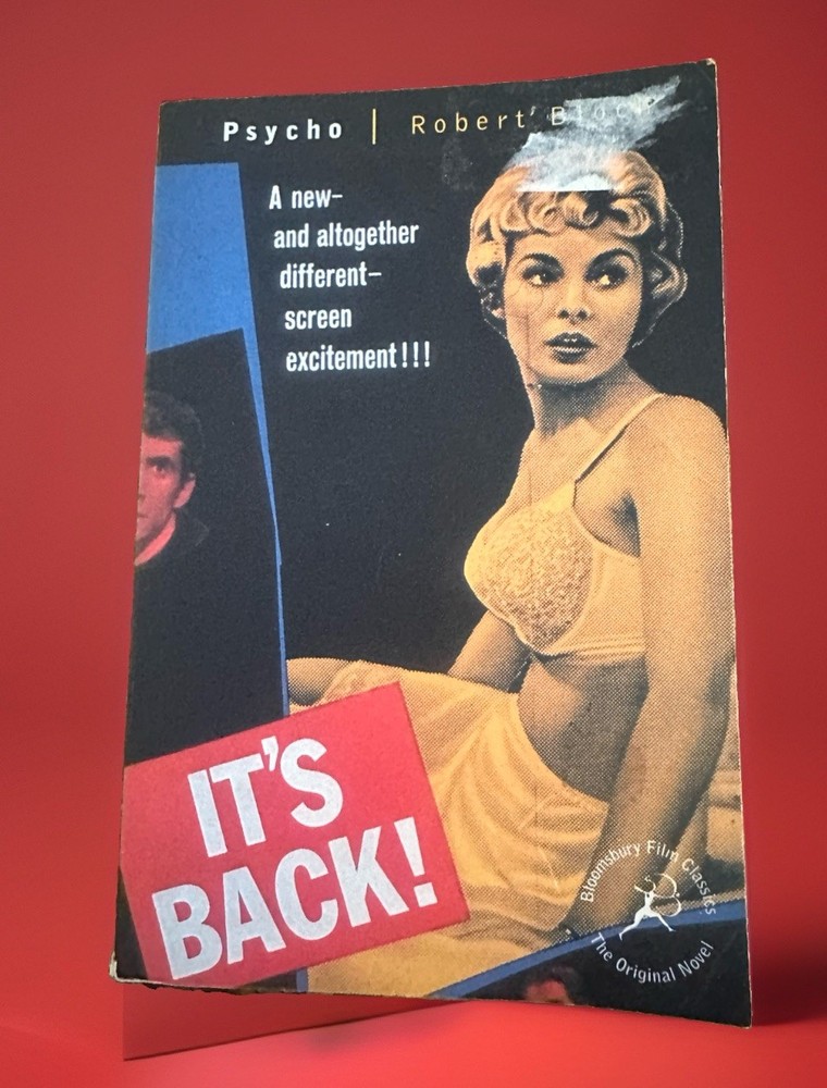 Robert Bloch PSYCHO Vintage Bloomsbury Film Classics Paperback Hitchcock Tie-In