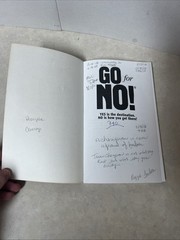 Go for No! Yes is the Destination, No is How You Get There
