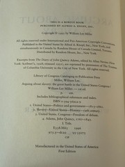 Arguing about Slavery: The Great Battle in the United States Congress Miller