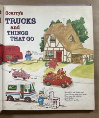 1970s Richard Scarry Large Hardcover Golden Books Busytown Lot of 3 Books
