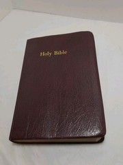 Vintage 1972 Holy Bible Revised Standard Version Red Letter Nelson