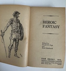 Heroic Fantasy 1979 DAW No 334 Paperback 1st Printing Anthology Vintage PB