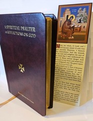 A Spiritual Psalter or Reflections on God (Hardcover) with Prayer Bookmark -NEW