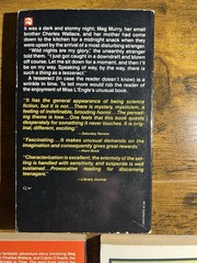 A Wrinkle in Time by Madeleine L’Engle 1976 PB Dell Laurel Leaf STRANGER THINGS