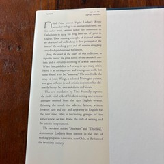 The Unknown Sigrid Undset Jenny and Other Works Hardcover 2001 Steerforth Press