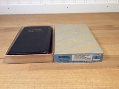 New Testament and Psalms, National Bible Press, Red Letter, 1941, Box