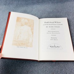 Pudd’nhead Wilson Mark Twain Easton Press Collector’s Edition Illustrated