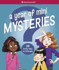 A Year of Mini Mysteries: 29 Tricky Tales to Untangle – Paperback – VERY GOOD