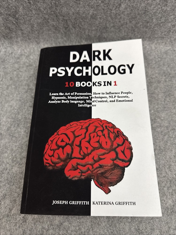 Dark Psychology 10-in-1 book by Joseph Griffith & Katerina Griffith PaperBack