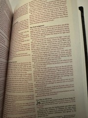 Holy Bible NLT Red Letter Edition Black LeatherLike Flexible Cover Tyndale