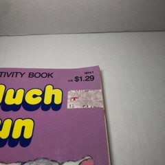 Vintage 1986 Golden Color / Activity Book So Much Fun Easter Coloring Book