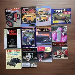 Hot Rod Books Lot of 12 Street Rods Classic Cars Custom Build Automotive