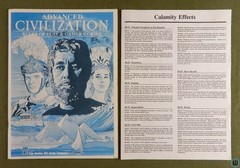 Advanced Civilization: Rulebook + Errata Sheet AH 8372