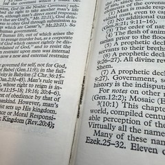 New Scofield Concordance Bible Oxford 1967 Black Morocco Leather King James KJV