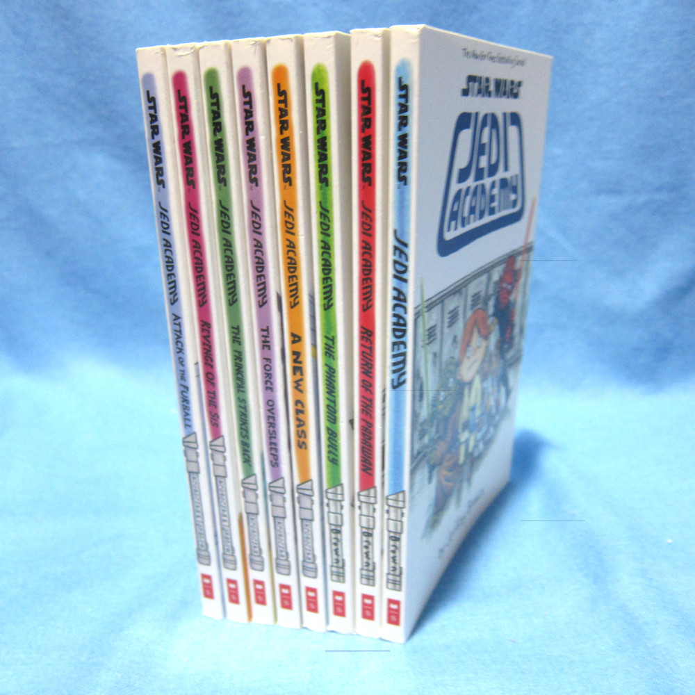 Star Wars Jedi Academy Hyperspace 8 Book Set Like New No Box
