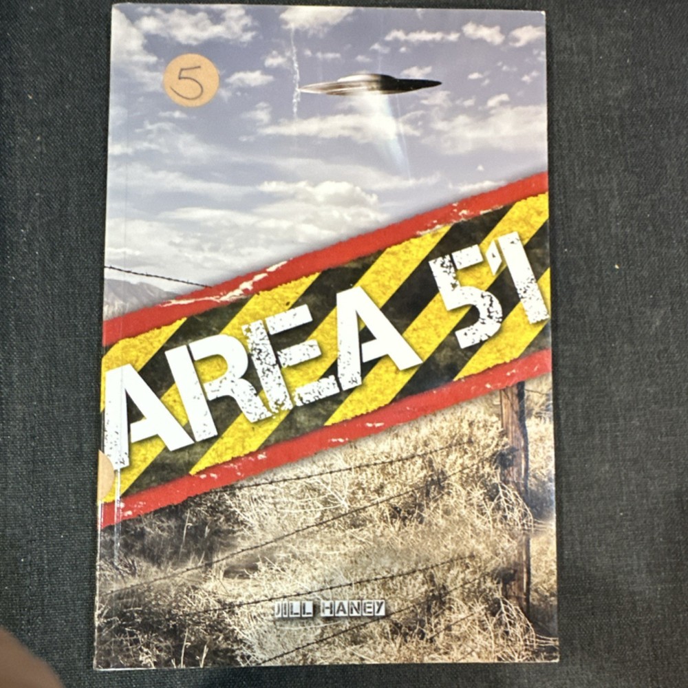 Saddleback Area 51 Jill Haney 2015 Trade Paperback Red Rhino Nonfiction Series