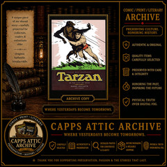 Burne Hogarth Tarzan In The City Of Gold Oversized Titan HC Like New