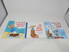Lot of 8 If You Give a Mouse A Cookie Series Books by Laura Numeroff „RANDOM”