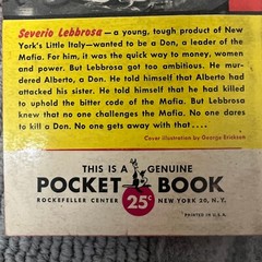 Horns For The Devil Mystery Paperback Book by Louis Malley Pocket Books 1952