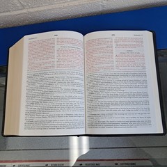HENRY MORRIS STUDY BIBLE KJV GENUINE LEATHER KING JAMES VERSION HOLY BIBLE