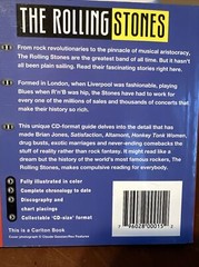 THE ROLLING STONES ILLUSTRATED 120 Pg CD Softcover Book Chris Welch UNREAD