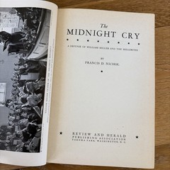 The Midnight Cry 1945 By Francis D. Nichol