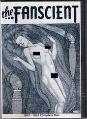 THE FANSCIENT science fiction magazine. 1947-51 complete run on CD/USB (fanzine)