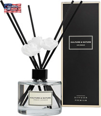CULTURE & NATURE Reed Diffuser Set 6.7Oz (200Ml) French Lavender Scented Diffuse