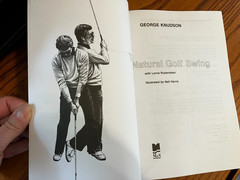 The Natural Golf Swing, George Knudson, TPB 1989