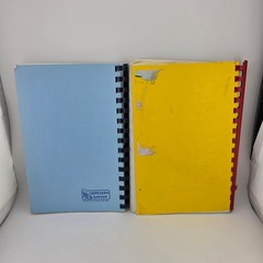 Morris Press Mills Elementary School Cookbooks 1993 Set of 2 FAIR Vtg Nostalgia
