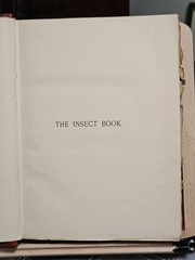 The Insect Book by Leland O. Howard, Ph.D. HC 1903 Red Leather/Green Cloth