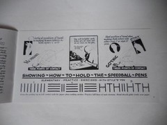 Speedball Elementary Alphabets by Ross F. George, Font Writing Book
