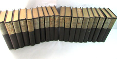 Honore de Balzac 20 Volumes 1899 Antique Distressed Décor Book Set