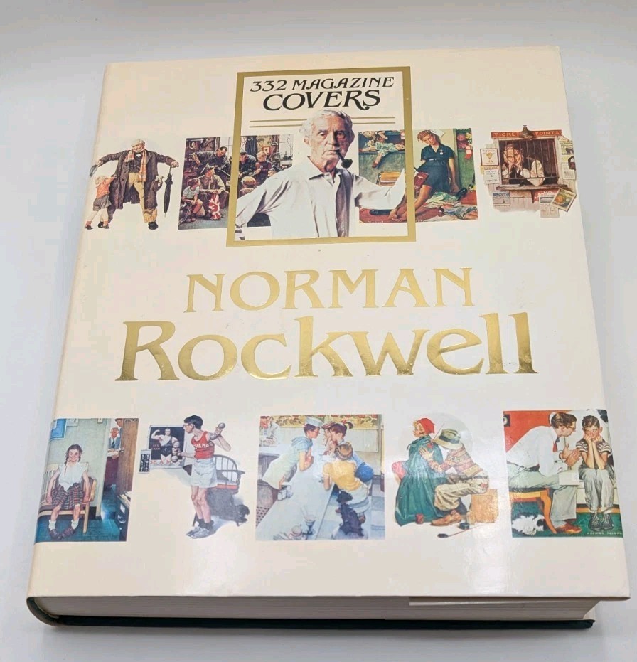 Norman Rockwell: 332 Magazine Covers (Hardcover) 1979 – Large Coffee Table Book