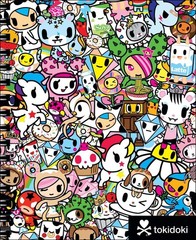 tokidoki Sketchbook with Spiral Hardcover Blank Sketch Book, 9 x 11-Inches