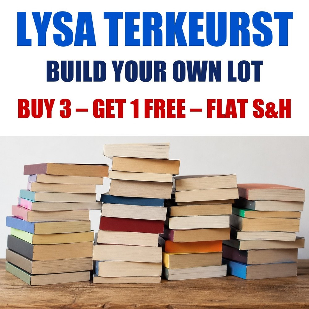 Lysa Terkeurst Paperback Books – Build Your Own Book Lot – Flat Shipping
