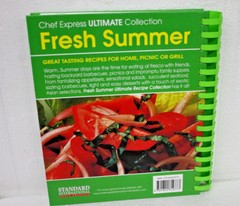 FRESH SUMMER CHEF EXPRESS COLLECTION COOKBOOK 384 PAGES OF SUMMER RECIPES