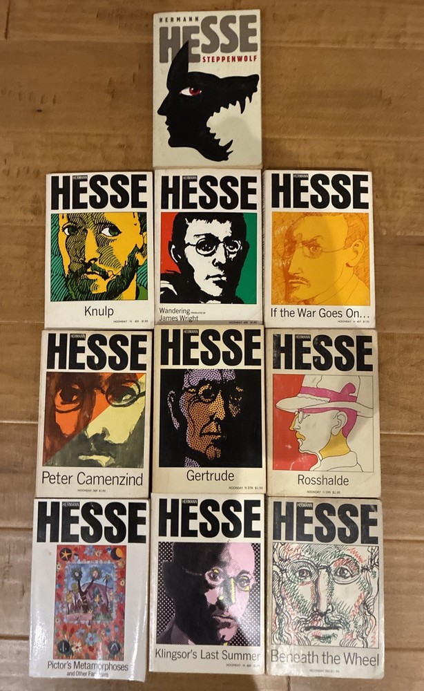 Vintage Hermann Hesse Paperback Book Lot (10 Volumes) – Noonday Press Editions