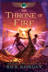 The Throne of Fire (The Kane Chronicles, Book 2) – hardcover Riordan, Rick