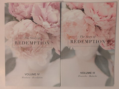 The Daily Grace Co. Lot of 6 Devotional Books Story of Redemption 1-4 Dwell