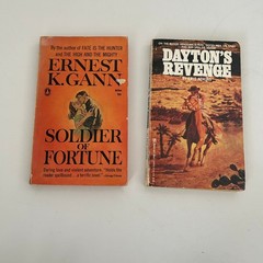 Vtg Pulp Paperback Lot of 8 Mid Century War Adventure Historical Drama 1950s-60s