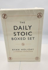 Daily Stoic Box Set by Ryan Holiday and Stephen Hanselman (2023, HC) Sealed New