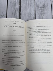 Harry Potter And The Cursed Child Parts 1 & 2 Special Rehearsal Edition Script
